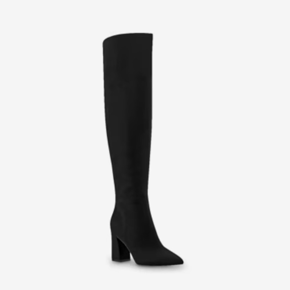 Marc Fisher Leather Arletta OTK boot